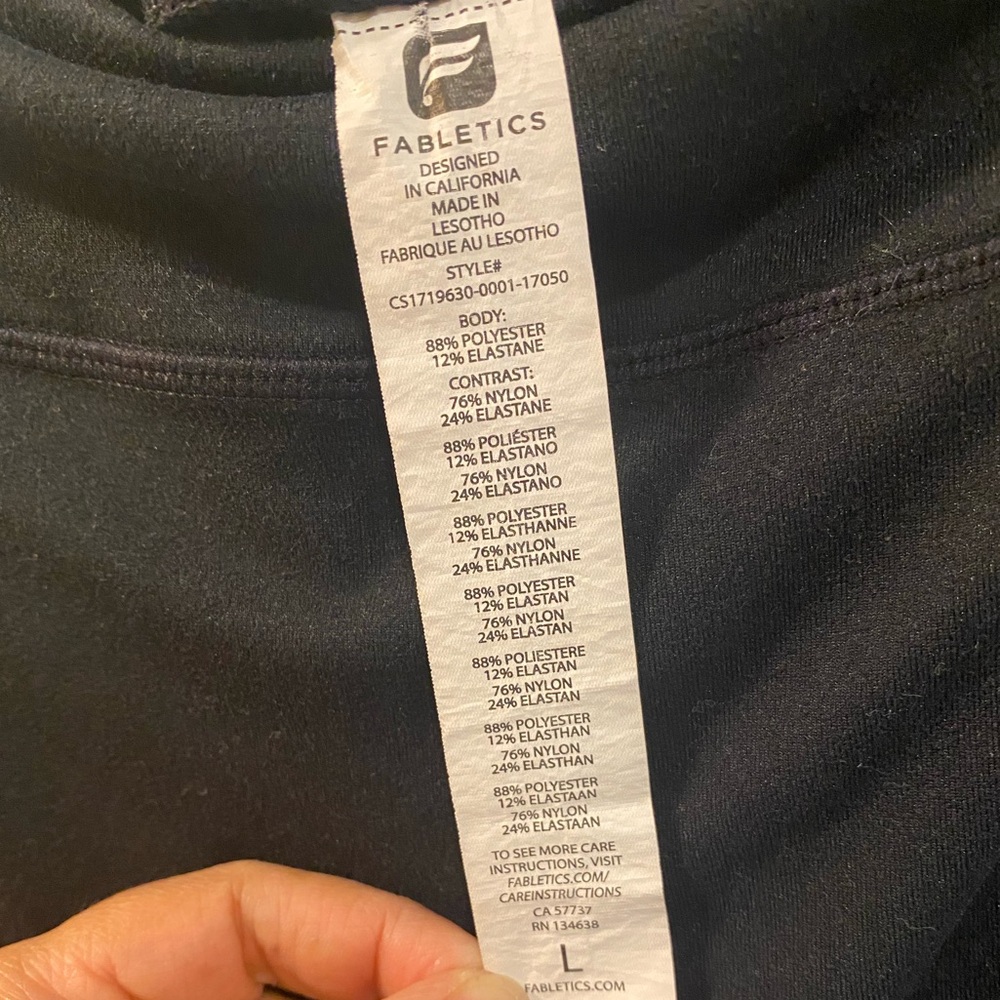 Fabletics women’s Black Leggings - Picture 3 of 3